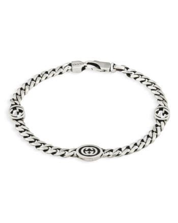 men two tone gucci chain|bloomingdale's Gucci bracelet.